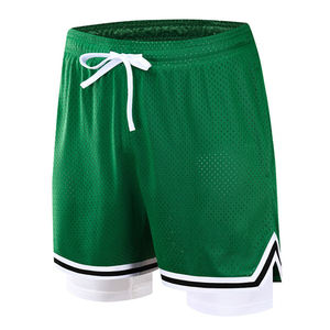 Pantalones Cortos Deportivos de Verano para Hombre, Transpirables, de Secado Rápido, con Cordón Ajustable, Bolsillos, Ecológicos, Colores Sólidos - Product Image 5