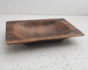 Vaisselle à usage domestique et hôtelière Petit bol de fruits en bois Design et couleur personnalisés avec la meilleure couleur noire et le meilleur prix - Product Image 5