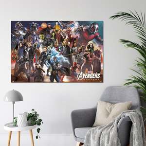 Modern Avengers Endgame <b>Poster</b> Line-Up Durable Paper Design for Wall Usage - Product Image 3