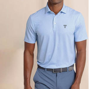 Logotipo personalizado para hombre para Polo 100% algodón Tallas grandes Cuello de solapa Golf para Polo Camiseta Estilo casual Precio competitivo - Product Image 1