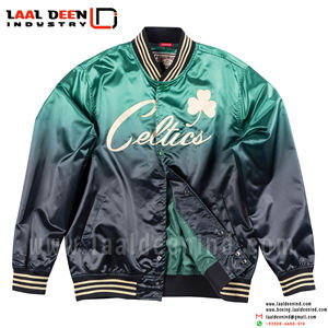 Chaqueta Bomber Universitaria de Invierno de Lona OEM, Chaqueta Universitaria Personalizada de Algodón con Letras, Chaqueta Cortavientos Gruesa para Hombre - Product Image 2