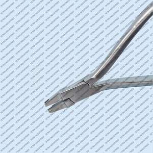 Alicates de crimpado de gancho de bola, Instrumentos dentales de ortodoncia de acero inoxidable, herramientas de colocación de arco reutilizables, agarre ergonómico - Product Image 2