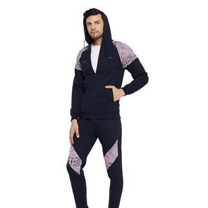 Premium Quality Sweatsuit Screen Printed Sweatsuit 100% Cotton Sweatsuit <b>Pullover</b> Zipper Hoodie And Stacked Pant Latest Design - Product Image 4