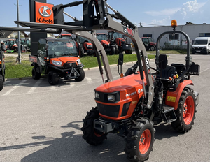 Comprar tractor compacto Kubota EK1-261 de 24HP 4WD diésel usado y nuevo con cargador frontal, máquina agrícola en venta - Product Image 2