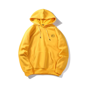 Sweat à capuche de luxe avec broderie au design personnalisé pour hommes, sweat-shirt surdimensionné en coton vierge polaire vente en gros - Product Image 1