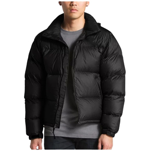 Vente en gros Veste matelassée imprimée OEM personnalisée pour hommes Logo personnalisé Veste d'hiver pour hommes avec poche Veste matelassée bulle pour hommes - Product Image 3