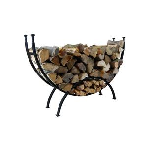 Porte-bûches en métal décoratif et esthétique de conception supérieure de vente fraîche pour le support rustique de bois de chauffage en métal de jardin de maison - Product Image 1