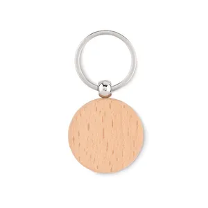 Porte-clés et mousquetons en bois personnalisés TOTY pour le merchandising et les promotions - Product Image 1