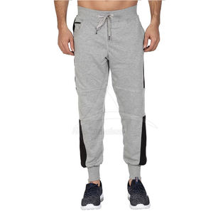 2025 gros léger vêtements de sport d'hiver pour hommes pantalons de survêtement décontractés écologique respirant Polyester/coton tissu - Product Image 1