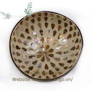 Écologique Durable Bol Décoratif Table Fruits Bols Laque Coco Bol À La Main De Haute Qualité Par Eco2go Viet Nam - Product Image 6