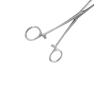 เครื่องมือผ่าตัดเหล็กกล้า คีมจับฟองน้ำแบบตรงและโค้ง ใช้ด้วยมือ สำหรับใช้ในโรงพยาบาล โดย Surgiright - Product Image 2