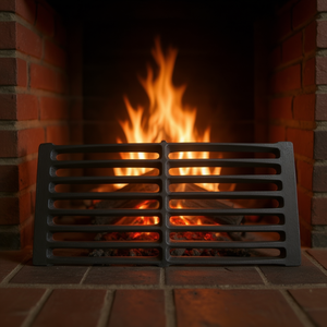 Rejilla de Chimenea Cadel Anthracite 4D13013013 para Estufas de Leña, 27.2x14.7cm, Repuestos para Chimeneas - Product Image 3