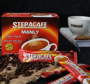 Café instantané 3-en-1 Vietnam Steppa 170g, goût amer, caféiné, saveur riche, certifié Halal, format voyage - Product Image 2