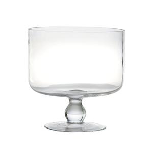Bol de service en verre de luxe de conception européenne bol en verre de décoration de table de vente chaude pour la maison cuisine hôtel restaurants fête - Product Image 1