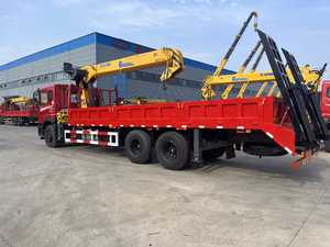 Nueva grúa montada en camión Dengfeng de 12 toneladas con componente de motor central - Product Image 6