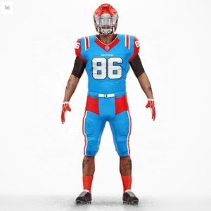 Uniformes de fútbol americano personalizados Sublimación Camisetas de fútbol Camiseta de fútbol Precio bajo MOQ bajo - Product Image 4