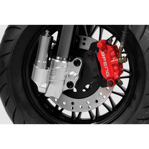 F6 Motorcycle Brake Calipers Front and Rear Brake <b>Pads</b> - Product Image 1