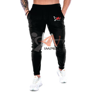 Pantalon de jogging en molleton pour homme, de haute qualité, avec logo imprimé personnalisé, taille élastique, imperméable et options personnalisables - Product Image 4