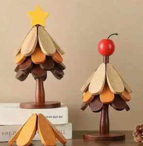 Sous-verre en bois naturel, support pour pot, pour table à manger, Vietnam par 99 Gold Data - Mme Violet - Product Image 5