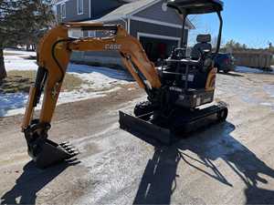 Mini-excavatrice CX17C de 1,8 tonne, modèle 2023, d'occasion, de haute qualité, avec composants principaux, moteur, pompe, à bas prix - Product Image 4