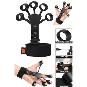 Poignées de main - Bande de préhension en silicone en forme d'araignée pour le renforcement des muscles des doigts, des mains, des poignets et des bras - Product Image 1