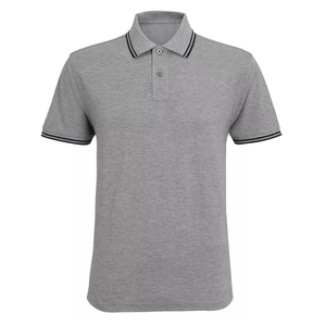 Camiseta Polo de algodón para hombre, camiseta Polo informal de manga corta de alta calidad, camisetas de algodón para hombre, camiseta Polo - Product Image 6