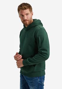 Sweat à capuche personnalisé pour homme, 100% coton, coupe ample, en molleton français, épais, lourd, épaules tombantes, hiver, polaire uni, broderie - Product Image 3