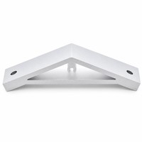 MISSDAKE Support d'angle extrudé Euro GB Série 40 Profilé en aluminium à rainure 8 TPFG 408 Joint à rainure en T