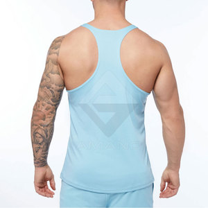 Débardeur décontracté pour homme en maille respirante de haute qualité - Faible MOQ, coupe ajustée, polyester/coton, meilleure vente - Product Image 3