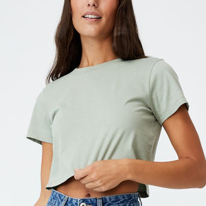 Tee-shirts inversés 230GSM Logo personnalisé court prêt à l'emploi avec écran bouffée Vintage surdimensionné lavage à l'acide unisexe femmes t-shirts graphiques - Product Image 1