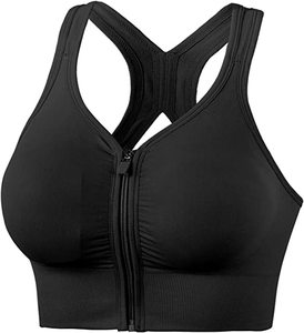 Sujetador deportivo de punto personalizado para mujer de nuevo diseño para correr, Yoga, Fitness, espalda sin costuras, ropa interior deportiva, sujetador transpirable - Product Image 6