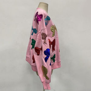 Sweat à capuche d'hiver personnalisé pour femmes avec logo sur le devant en tissu polaire écologique anti-boulochage respirant 100% coton biologique - Product Image 5