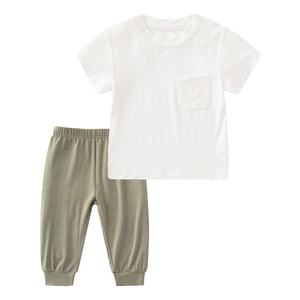 Chemise d'hiver à manches longues avec poche pour bébé manches imperméables sans fuite (6-24 mois) en coton biologique lavable de haute qualité - Product Image 1