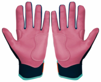 Guantes de Bateo de Béisbol Antideslizantes de Cuero Profesional Personalizados, Protección Duradera para las Manos, Agarre Superior, Adiha Impex
