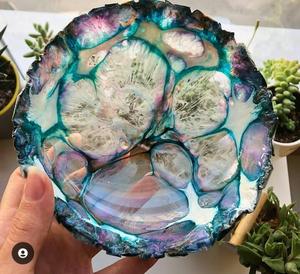 Tazón de resina martillada de diseño moderno para frutas de fiesta y decoración del hogar Vajilla de alta demanda India Embalaje personalizado Venta disponible - Product Image 3