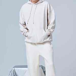 Sweat à capuche pour homme d'hiver de haute qualité 100% coton polaire tissu bouffée imprimé pull Fit motif solide du pakistan - Product Image 4