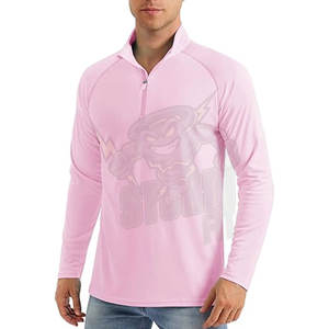 Camisas de rendimiento personalizadas al por mayor Upf50 de manga larga para pesca y jogging de secado rápido con protección UV diseño transpirable - Product Image 1