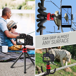 Trépied flexible transformable pour appareil photo, <span class=keywords><strong>super</strong></span> grand trépied flexible pour smartphone et GoPro - Product Image 6
