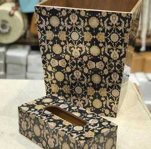 Boîte à mouchoirs en marbre de luxe en gros Distributeur de serviettes décoratif moderne pour hôtel et restaurant - Product Image 5