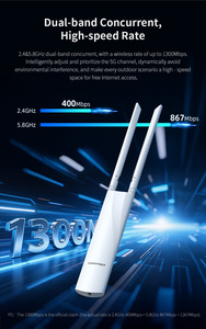 <span class=keywords><strong>COMFAST</strong></span> double bande <span class=keywords><strong>AC1200</strong></span> routeur/répéteur sans fil/AP longue portée extérieure WLAN WiFi Point d'accès <span class=keywords><strong>CF</strong></span>-EW82 - Product Image 5