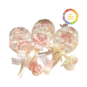 Espejo de concha marina natural hecho a mano para decoración de paredes costeras-Tamaño y forma personalizados para interiores inspirados en la playa - Product Image 2