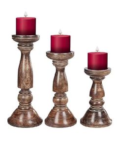 Portavelas de madera hecho a mano rústico perfecto para encantadores espacios vintage o bodas - Product Image 5