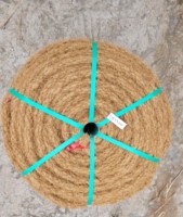 Corde en fibre de coco 100 % naturelle de marque supérieure, écologique, biodégradable, certifiée ISO, multi-usages, longueur personnalisée, rouleaux du Vietnam