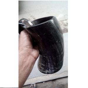 Tasse à boire en corne naturelle de grande capacité pour les amateurs de bière bière en corne naturelle de source éthique faite à la main disponible - Product Image 2
