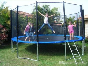 Trampolín redondo grande para exteriores, al mejor precio del fabricante para niños y adultos, red de seguridad, fácil instalación, tamaño personalizado, venta al por mayor - Product Image 5