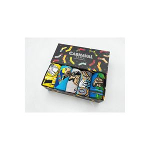 Unisex 5-Piece Art Set 2 Patterned <b>Breathable</b> <b>Socks</b> Daily Use Comfortable Design - Product Image 2