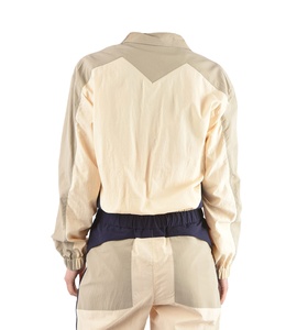 Chaqueta de nailon ligero para mujer, personalizada al por mayor, para correr al aire libre, impermeable, transpirable, cortavientos, traje de bloque de color, 2026 - Product Image 5