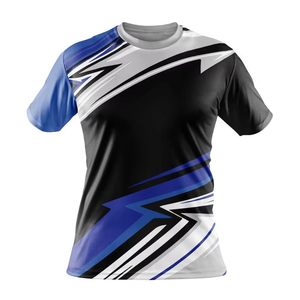 Camisetas casuales de patrón sólido para hombre para sublimación digital 300 gramos tejido de poliéster/algodón óptimo para digital - Product Image 3