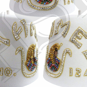 MASONIC REGALIA หดตัว FEZ อิสลามแถวเดียว - Product Image 4