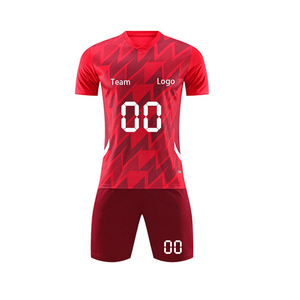 Uniforme de fútbol de fabricación profesional a granel logotipo personalizado de alta calidad conjunto de uniforme de fútbol de secado rápido - Product Image 2